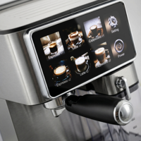 Nouvelle machine à expresso entièrement automatique, machine à café italienne, idéale pour le bureau et la maison.
