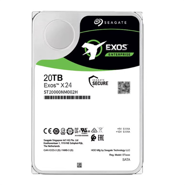 20TB Drive 7200 RPM SATA Internal Enterprise Server Hard Disk Used Silver Enterprise Server Hard Disk  7200 RPM