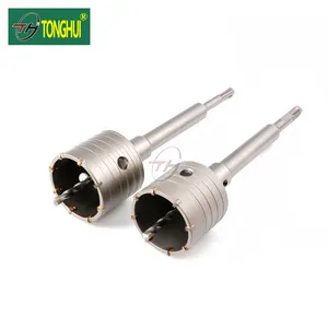 TCT hole saw Concrete core drill bits for SDS Max plus Hex shank