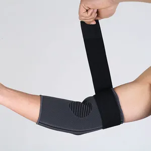 Adjustable Elbow Brace Compression Support Elastic Elbow Bandage Band Cover Injury Sleeve Pad Arm Elbow Protection
