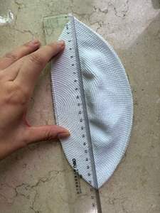 DMC Kippah 22cm blanco hecho a mano de ganchillo de punto <span class=keywords><strong>Kipa</strong></span> sombreros de fiesta festivos para adultos para escenas de negocios al aire libre - Product Image 2