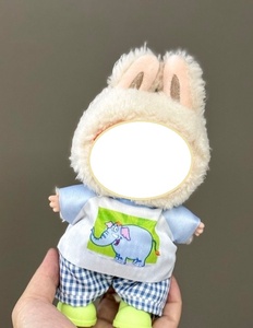 เสื้อถักสำหรับตุ๊กตา Labubu, เสื้อผ้าตุ๊กตาแฟนตาซียาว17ซม. - Product Image 3