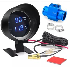 Voltaje de temperatura del agua, medidor de una pieza, pantalla Digital, instrumento de modificación de camión de vehículo de ingeniería automotriz - Product Image 1