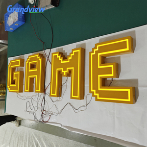 Hotel acrilico di alta luminosità esterna di marca nome di visualizzazione decorazione di illuminazione a led segno di vendita on-line - Product Image 2