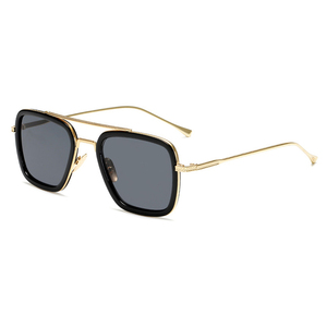 Rossi recubrimiento retro Vintage de diseñador <span class=keywords><strong>Gafas</strong></span> de sol Masculino <span class=keywords><strong>Gafas</strong></span> de steampunk hierro hombre <span class=keywords><strong>Gafas</strong></span> de sol - Product Image 3