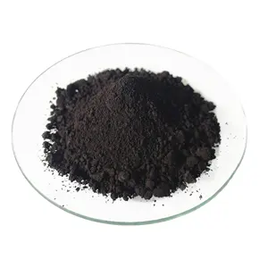 Pigmen anorganik sintetis bubuk fe3o4 oksida besi hitam bubuk 722 untuk cat beton bata