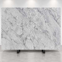 Marbre gris Calacatta de luxe pour les dessus de tables à manger et les revêtements muraux pour projets d'intérieur