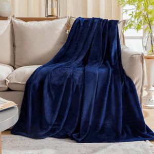 Couverture en polaire pour lit Queen, gris polaire, taille Queen, super douce, en flanelle grise, couverture moelleuse et confortable pour toutes les saisons, noire - Product Image 2