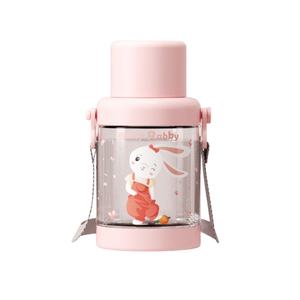 Livraison gratuite mignon dessin animé enfants en plastique <span class=keywords><strong>tasse</strong></span> d'eau 1000ml été grande capacité portable en plein air bouteille d'eau grand en gros - Product Image 1