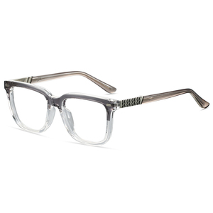 Gafas <span class=keywords><strong>de</strong></span> Lectura Cuadradas Extragrandes <span class=keywords><strong>de</strong></span> Moda 2025 Lentes Transparentes para Hombre con Filtro <span class=keywords><strong>de</strong></span> Luz Azul Montura Grande para Prescripción - Product Image 5