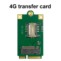 Adaptador de tarjeta SIM NGFF M.2 Mini PCIe, transferencia 3G, 4G, 5G, señal M.2 PCIE Compatible con DW5811e, EM7565, stock inalámbrico, 2, 2, 1, 2, 2, 1, 2, 1, 2