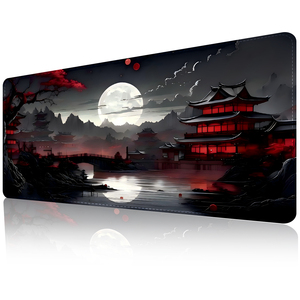 Nhật Bản Phong Cách Bàn Mat Mặt Trăng Đầy Đủ Bàn <span class=keywords><strong>Pad</strong></span> Lớn Anime Chuột <span class=keywords><strong>Pad</strong></span> Chuột Chơi Game Miếng Đệm Mở Rộng Bàn Phím Mat - Product Image 3