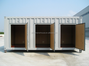 Contenedor de almacenamiento de envío de 9 pies, 12 pies, 16 pies, 19 pies con persianas y bloqueo, contenedor de puerta enrollable de autoalmacenamiento móvil - Product Image 5