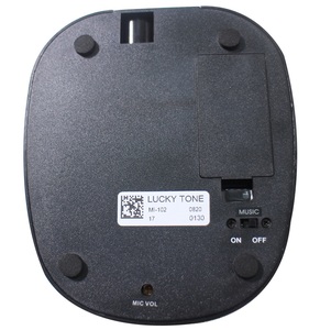 Microphone <span class=keywords><strong>filaire</strong></span> à la mode avec 2 carillons intégrés et indicateur LED rouge pour une communication de conférence claire - Product Image 4