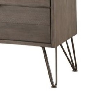Modern Solid Wood & Glass <b>6</b>-<b>Drawer</b> Lighted Dresser with Luxury Storage for Bedroom - Product Image 6