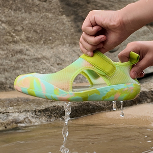 Детская легкая дышащая гидро обувь для пляжной речной деятельности быстросохнущая Нескользящая конструкция для весенних прогулок - Product Image 6