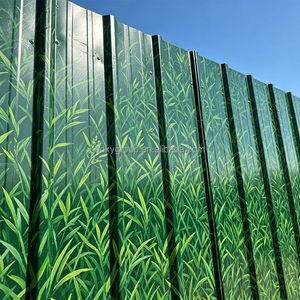 Lastre <span class=keywords><strong>in</strong></span> Acciaio Zincato Quadrate Leggere e Facili da Installare, Utilizzate per Tetti, Pareti e Rinforzo del Calcestruzzo di Capannoni - Product Image 6