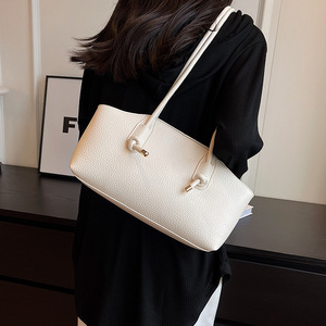 Sac à bandoulière mode pour femmes sac à bandoulière pour femmes cordon noeud matériel boucle sac à main en cuir PU pour femmes - Product Image 3