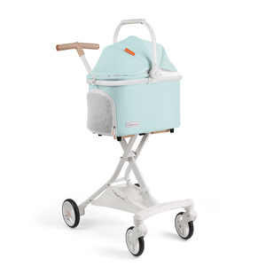 Carrito de Paseo Plegable para Mascotas Pequeñas, Perros y Gatos, Carrito de Viaje Portátil para Animales Pequeños - Product Image 2