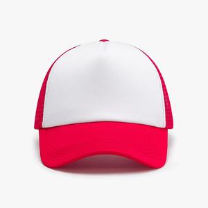 Gorras de béisbol de poliéster rojo rosa teñido, únicas, con malla larga y diseño pentagonal, para club, de invierno, para compras al por mayor, gran oferta, gorras de Navidad - Product Image 6