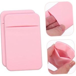 Porte-cartes adhésif pour téléphone portable, autocollant personnalisé pour l'arrière du téléphone, adhésif 3M, étui extensible pour cartes de crédit - Product Image 2