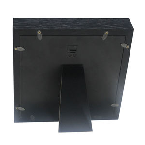 אהדה מתנות כלב צווארון זיכרון מסגרת 8*8 שחור כלב זיכרון תמונה מסגרת MDF או עץ כלב תמונה מסגרות עם צווארון - Product Image 3