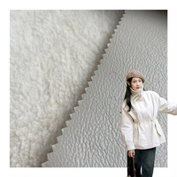 Nouveau produit phare : Tissu en fausse fourrure pelucheuse à poils longs en polaire PU personnalisé pour vestes d'hiver