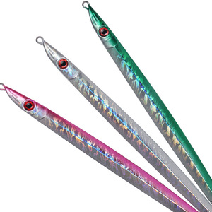 Señuelo de Pesca de 120 g y 19,5 cm, Señuelo Luminoso de Plomo para Pesca en Agua Salada, Pesca en Barco, Pesca en Alta Mar, Acción Rápida - Product Image 1