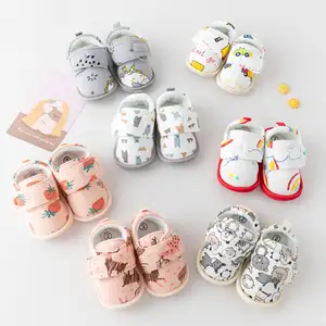 baby winter shoes soft cotton cute animal cotton print for boys and girls 0-9-15 months