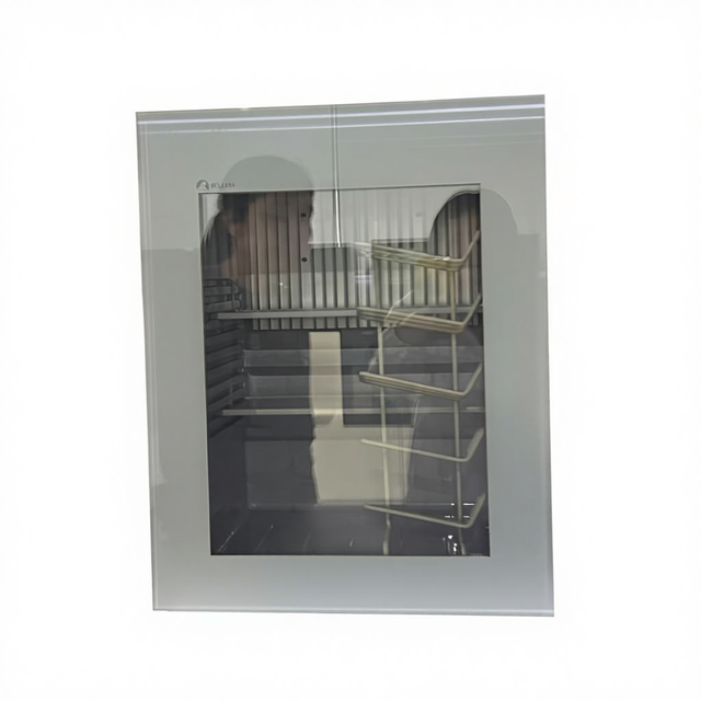 40L Mini Bar Fridge with Three Layer Glass Door Electric Portable Hotel Cooling ABS Orption Mini-refrigerator