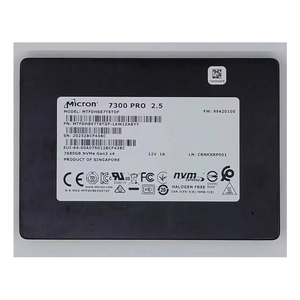 7300 PRO 7.68TB SSD AS 2 2.5 "NVMe PCIe Gen3 x4 MTFDHBE7T6TDF-1AW1ZABYY - Product Image 3