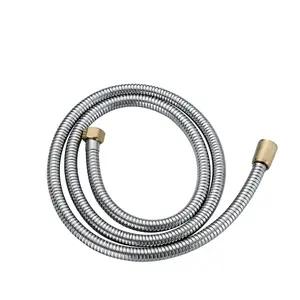 Stainless Steel EPDM Inner Tube 1.5M Double Lock Fine Copper mutter Thread Shower Flexible Hose