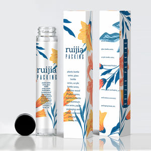 Tube en plastique PET transparent vide avec bouchons 25ml 35ml 38ml <span class=keywords><strong>Bouteille</strong></span> d'emballage en plastique transparente portable pour aliments - Product Image 6