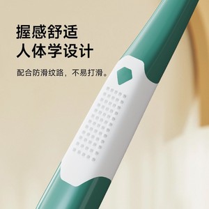 Cepillos de dientes de cerdas suaves de marca británica premium, diseño ergonómico de cabezal ancho para cepillos de dientes manuales para adultos. - Product Image 1