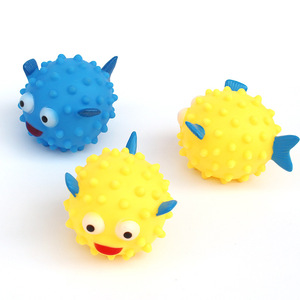 Pet Toy Durable Soft Rubber <b>Ball</b> Chew Toys Teeth Cleaning Leakage Food <b>Dog</b> Toys - Product Image 2