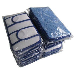 Flat <b>Mop</b> Replacement Cloths <b>Microfiber</b> 28.5X15.5Cm Rectangle Floor Cleaning Accessories - Product Image 3
