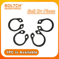 GB894.1 Standard M10 Steel External Retaining Ring for Shaft Alloy C-Shaped Clamp Ring Split Washer External Circlips Snap Ring