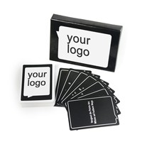 Impression de qualité supérieure USA UK Canada Jeu de jeux de cartes pour adultes Jeux de cartes à boire personnalisés