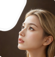 Lampe vidéo LED DY-10, éclairage d'appoint plein écran, panneau lumineux de bureau pour le streaming en direct, les portraits et le maquillage