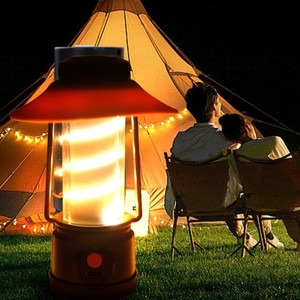 Lámpara de Camping LED Recargable Tipo-C Multifuncional, Nueva, Portátil, Luz de Ambiente para Tienda de Campaña, Linterna de Jardín para Exteriores - Product Image 4