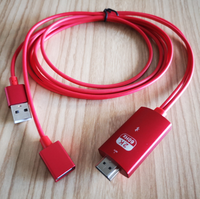 Cable adaptador USB hembra a HDMI para iPhone 8X7 6s Plus iPad TV Android, OEM Full HD 2K 60HZ