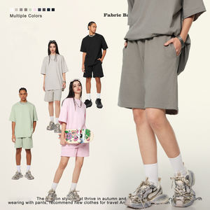 2024 primavera y verano nuevos pantalones cortos básicos de manga corta de tela de secado rápido sensación fresca estilo deportivo 50 + <span class=keywords><strong>PUF</strong></span> - Product Image 3