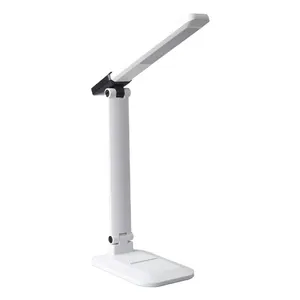 Lampe de table pliable multifonction 3 couleurs à gradation non polaire LED lampe de travail de lecture de bureau