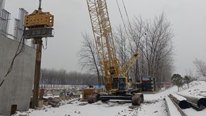 Motor Getar & Mesin Umur Panjang Efisiensi Tinggi Alat Vibro Hammer Pompa Bearing untuk Mesin Pemasang Tiang Pancang - Product Image 2