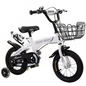 Bicicleta para niños Vikabe, llanta de acero de 12 pulgadas, sillín ajustable, cesta de metal para edades de 3 a 10 años, niñas y niños - Product Image 3