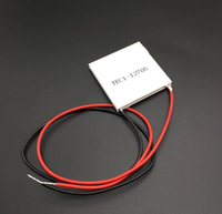 Prix du facteur TEC1-12705 refroidisseur thermoélectrique Peltier 12705 12V 5A cellules TEC12705 Peltier Elemente Module 40x40 30x30