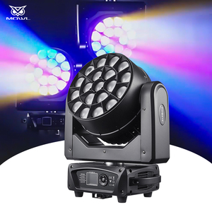 Mowl nhà sản xuất giá 19x15 Big Bee Eye 19x15W RGBW 4in1 Led zoom chùm rửa di chuyển đầu ánh sáng - Product Image 2