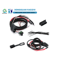 Kit de câbles de batterie latéraux pour camion et charrue à neige 42014 42015 pour Western SnowEx Fisher Blizzard - Faisceau de câblage 4 broches inclus