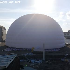 خيمة كبيرة على شكل قبة قابلة للنفخ في الهواء الطلق خيمة مأوى الإسكيمو قابلة للنفخ لمعرض الأحداث والترويج للعلامة التجارية - Product Image 6