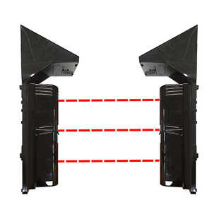 Système d'alarme d'intrusion sans fil à capteur infrarouge solaire, détecteur infrarouge actif, paire de faisceaux IR - Product Image 1